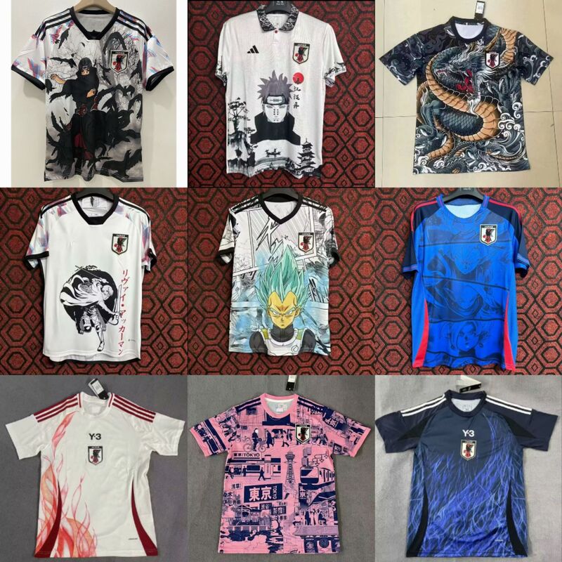 2425 Japan Football Clothes Fans Edition Jersey Anime Special Edition Y3 Japan Samurai Goku Super Saiyan