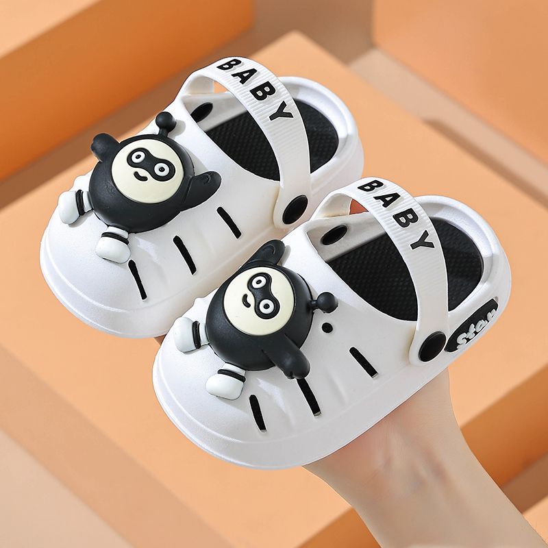 Zapatillas infantiles princesa de verano lindo interior pisar mierda sensación de dibujos animados baño antideslizante padre-hijo zapatillas frías image 8