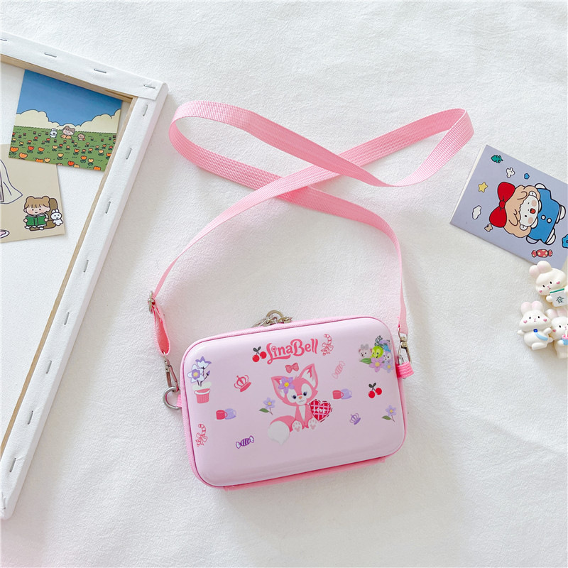 Creativo y simple 2025 nueva tendencia de moda bolso de cáscara de huevo para niños bolso de mensajero de hombro fresco y dulce para mujer de dibujos animados