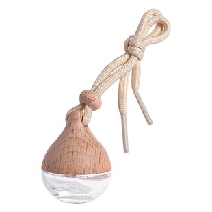 Car Pendant Bottle Water Drop Perfume Bottle Hanging Accessories Car Supplies Car Perfume Bottle Aromatherapy Empty Bottle
