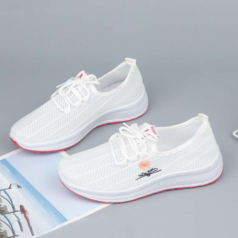 Summer Special Offer Women's Mesh Shoes Old Beijing New Cloth Shoes Breathable Sports Shoes Daily Hollow Fashion Casual Shoes
