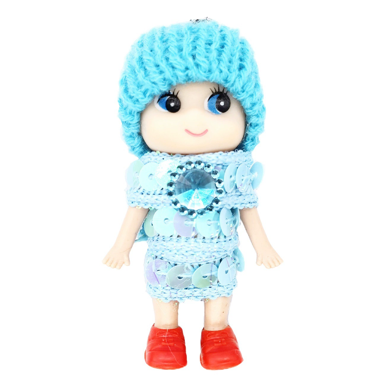 8 см мини маленькая шляпа кукла клоун мобильный телефон кулон кукла свадебный подарок ларек виниловая кукла