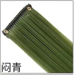 Extensiones de Cabello para Mechas de Fibra de Alta Temperatura, Liso, para Mujeres