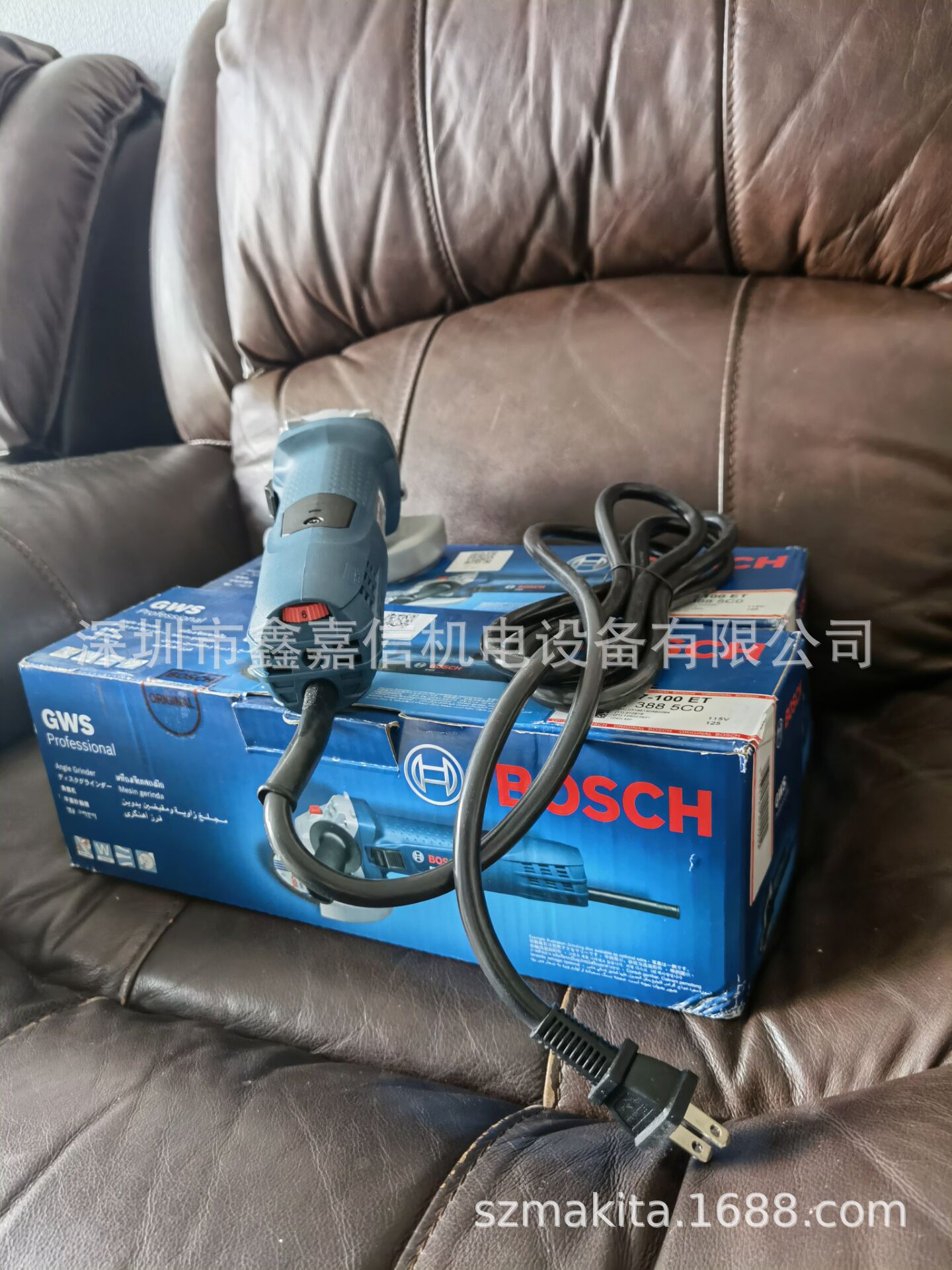 现货批发德国bosch博世GWS7-100ET 110V调速角磨机