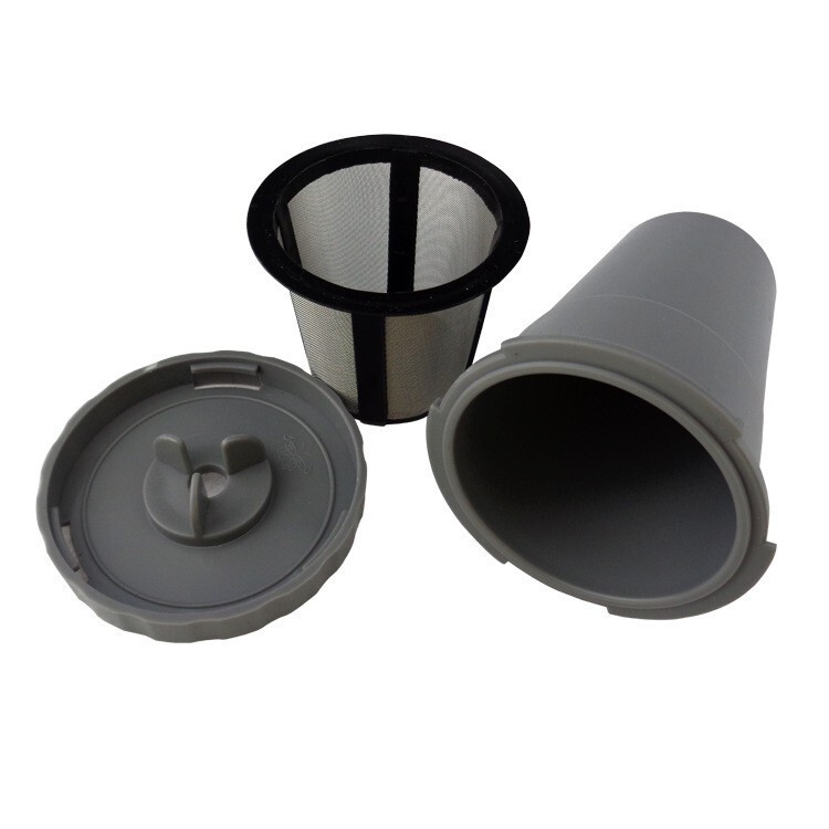 iCafilas keurig k cup repeatable coffee filter screen capsule shell tea maker with leaking cup iCafilas keurig k cup repeatable coffee filter screen capsule shell tea maker with leaking cup
