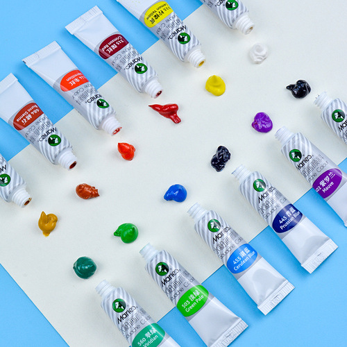 Marley gouache paint set 12/18/24 colors beginner children's gouache paint gouache paint box