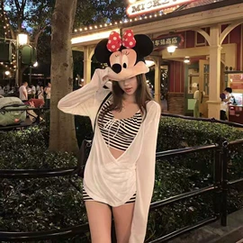 比基尼;连体泳衣;三件套泳装