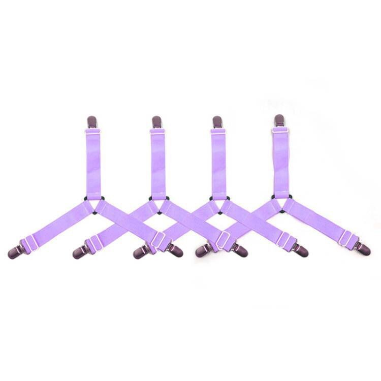 4pcs botón ajustable antideslizante fijo ropa pantalones pie de ventana fijador de sábanas multifuncional en stock