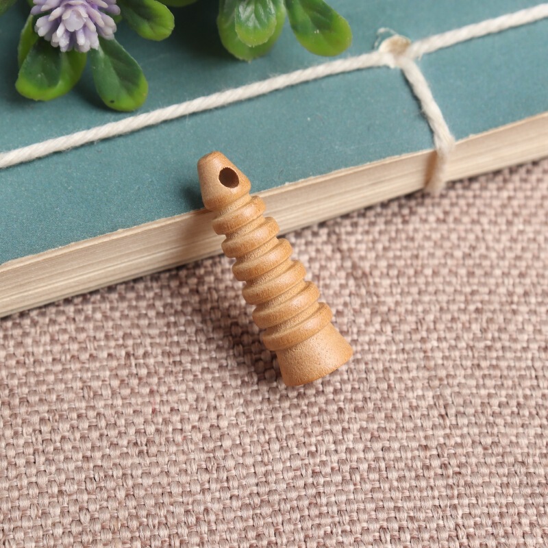 ピーチウッド文昌ペン文昌タワーアクセサリー小さなブラシジュエリー手作り DIY 木製キーホルダー文昌ペンタワーのアクセサリー|undefined