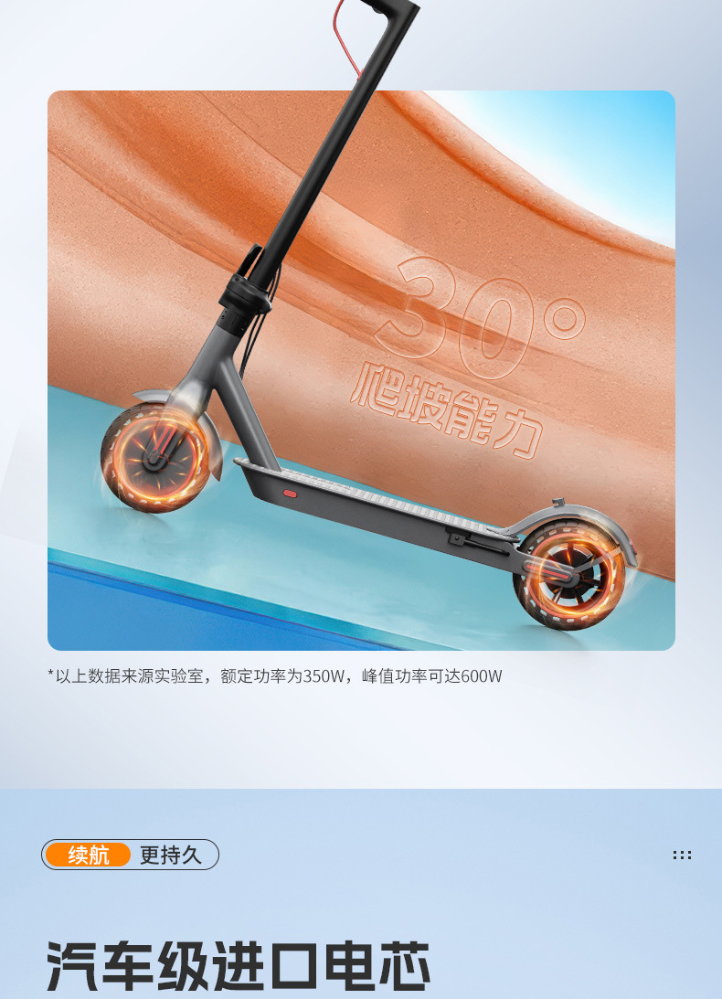 Electric Scooter, Foldable, Two-Wheeled, Portable for Adults, Unisex, for Commuting, Ultra-Small Mobility Vehicle