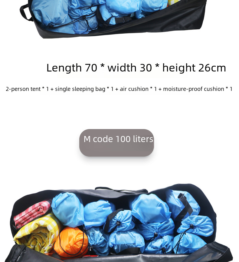 Fabrik Großhandel Reisepaket Reisetasche Outdoor-Ausrüstung Tasche große Kapazität wasserdicht Fahrrad Fahrradpaket_voghion.com