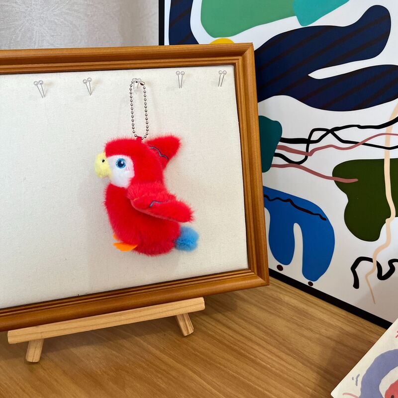 オウムのぬいぐるみのぬいぐるみのぬいぐるみのキーホルダーのペンダントのアクセサリーのペンダントの小鳥のぬいぐるみ|undefined