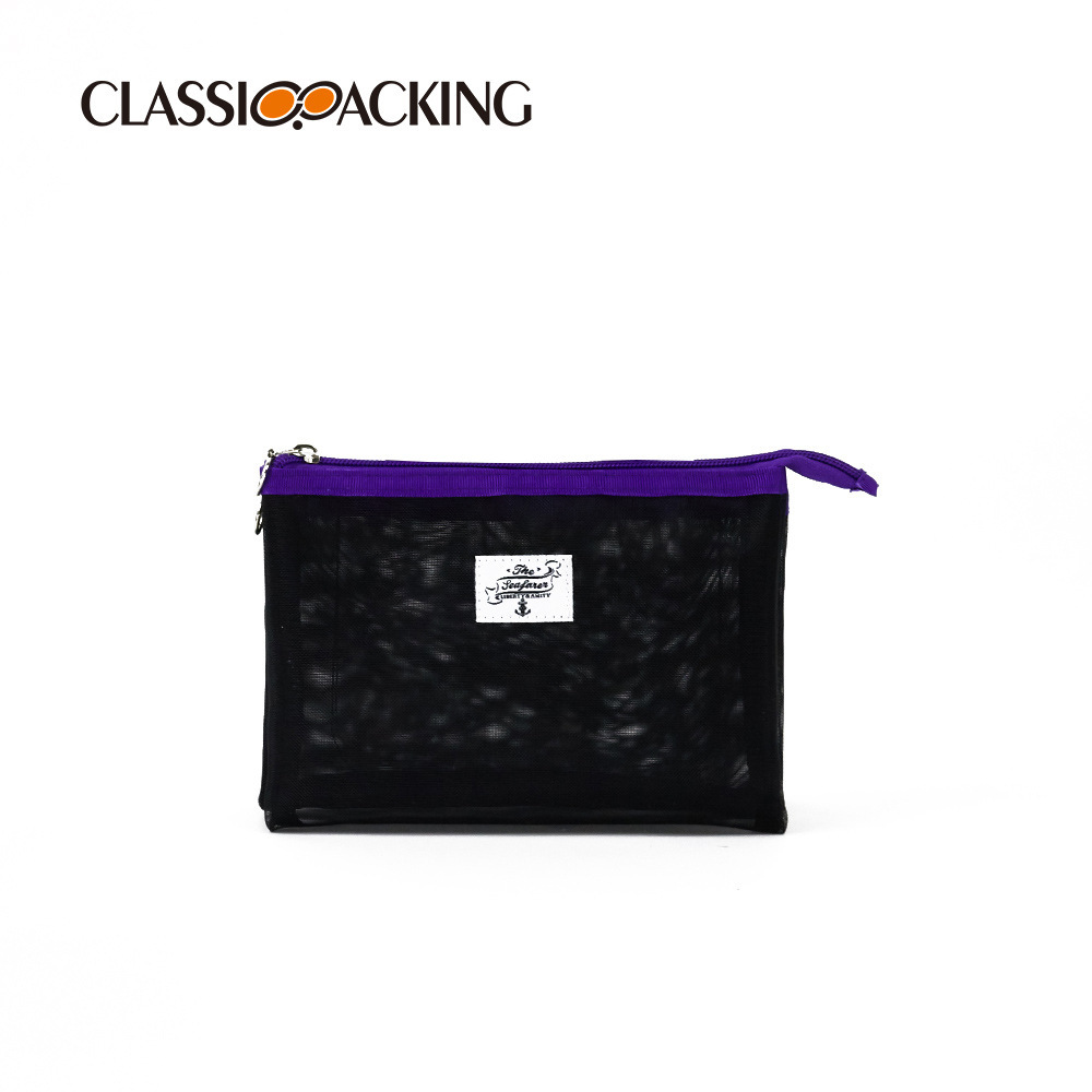 2025 nuevo fabricante de bolsas de malla de gran capacidad bolsa de almacenamiento de productos de belleza al por mayor bolsa de cosméticos multicapa multifuncional