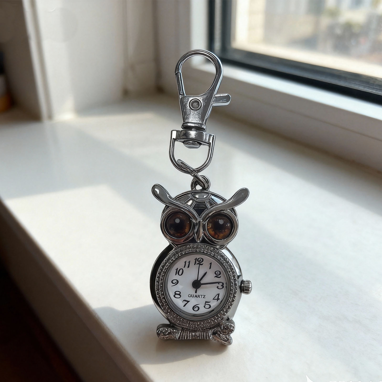 Customized Owl Pendant Watch, Personalized Retro Pocket Watch, Creative Student Watch, Korean Version, Factory Wholesale, Student Customization