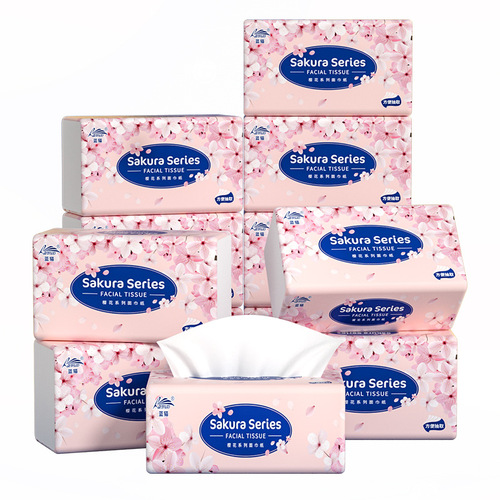 Tissue paper household large pack paper towels whole box factory wholesale wholesale paper towels commercial log paper paper napkins