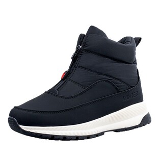 Winter Export Cotton Shoes for Middle-Aged and Elderly Mothers, Waterproof and Cold-Proof Cotton Boots for Women, Outdoor Velvet Thickeneded Warm Snow Boots