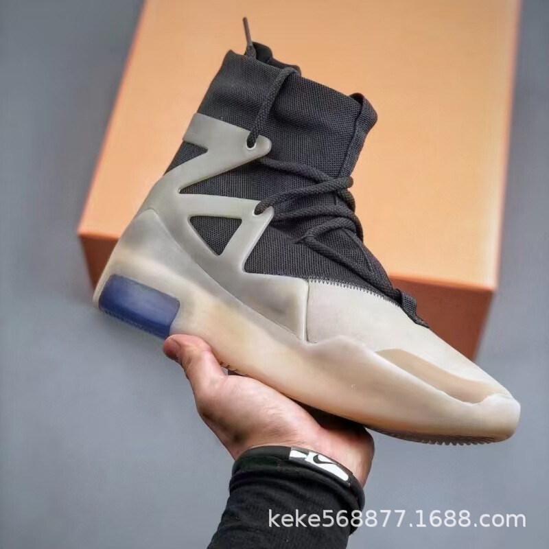 莆田鞋跨境Air Fear Of God 1巨魔之眼FOG联名高街高帮男子篮球鞋|undefined