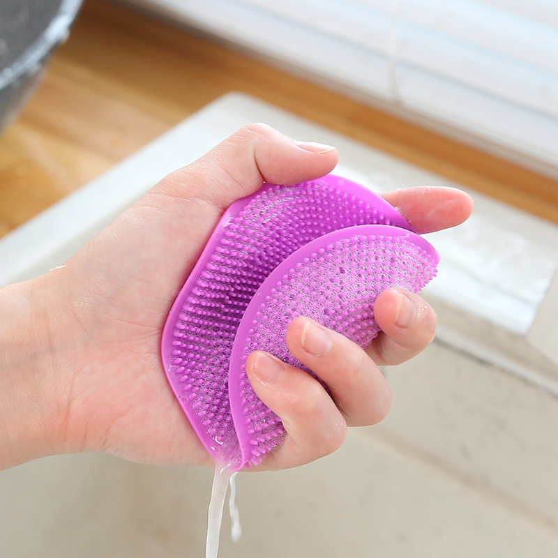 Multifunctional Silicone Dish Cloth Oil-free Kitchen Special Dish Washing Pan Brush Dishwasher Artifact Scrubbing Cloth Dish Brush Dish Cloth Multifunctional Silicone Dish Cloth Oil-free Kitchen Special Dish Washing Pan Brush Dishwasher Artifact Scrubbing Cloth Dish Brush Dish Cloth