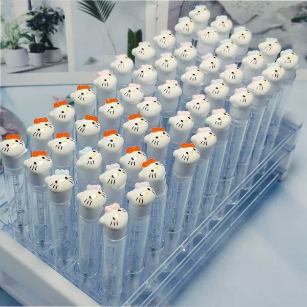 Grafting false eyelash brush, individually packaged disposable eyelash brush, cartoon cat head eyelash comb, makeup brush, eyebrow brush