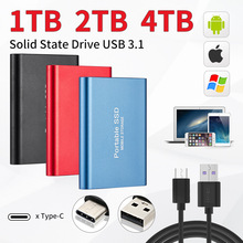 移動SSD硬盤 Type-USB 500G 1TB 2TB 跨境