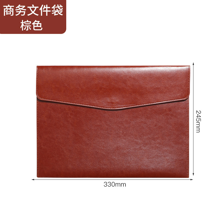 A4PU ファイルバッグ ビジネス オフィス ファイルバッグ シンプルな契約書バッグ 会議情報収納 スポット封筒 支払い|undefined