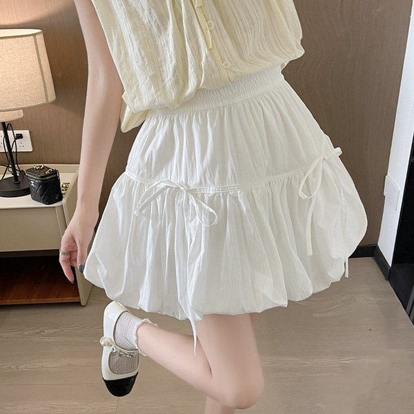 Summer skirt with bow