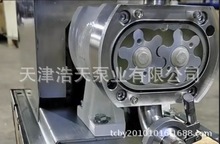 转子齿轮泵TCB6 果酱 巧克力 浆料 酱料 油料 胶水 聚氨酯齿轮泵
