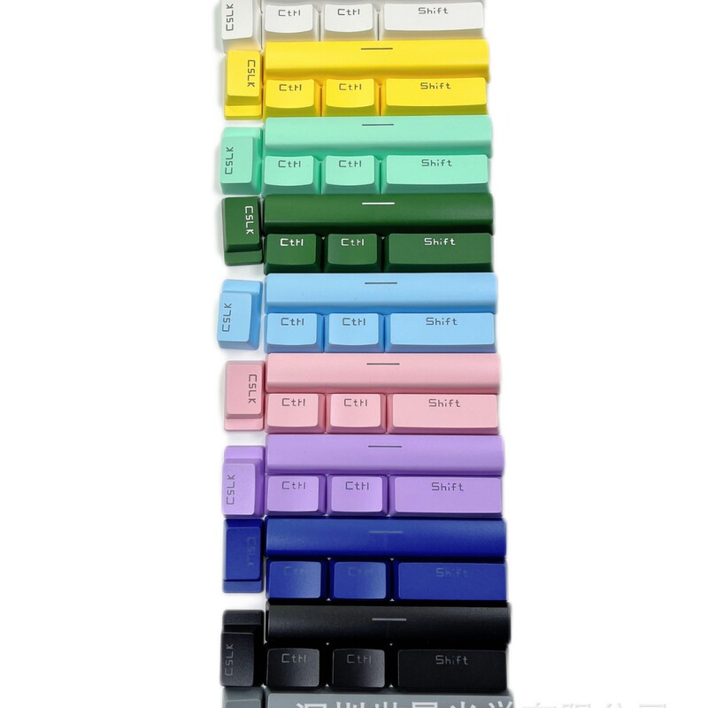 Keycap added key two-color ABS mechanical keycap adapted to the market keyboard