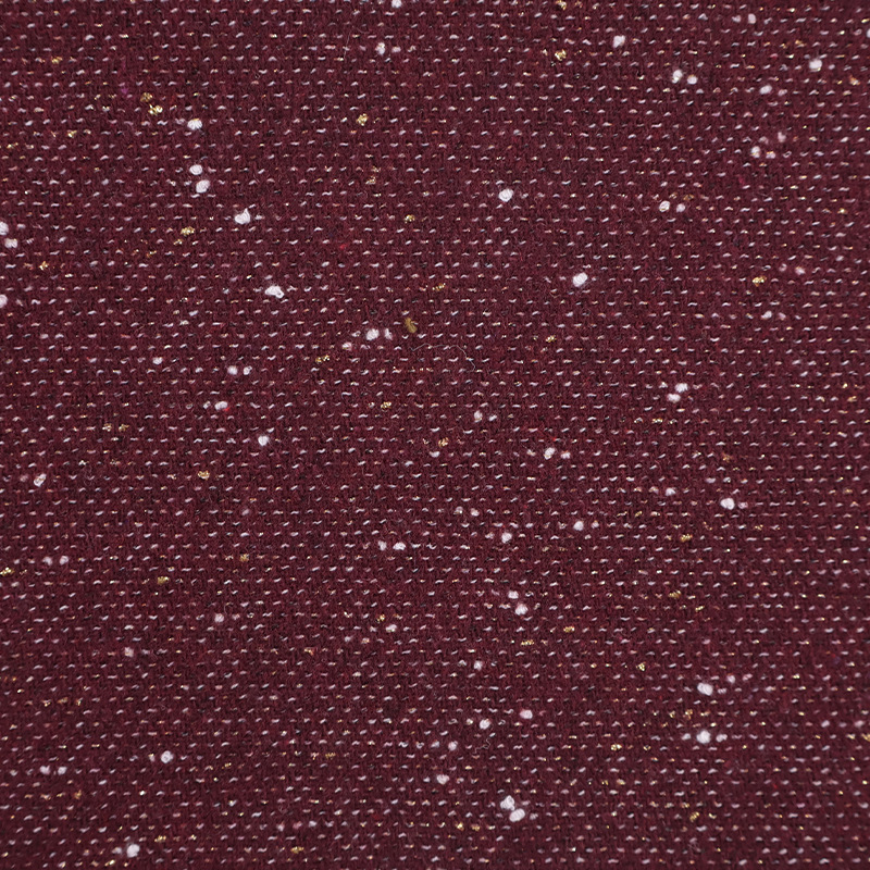 現物の秋冬の新型の全ポリエステルの毛の生地の無地の白い点のコートはズボンのベストの布地を包みます。|undefined