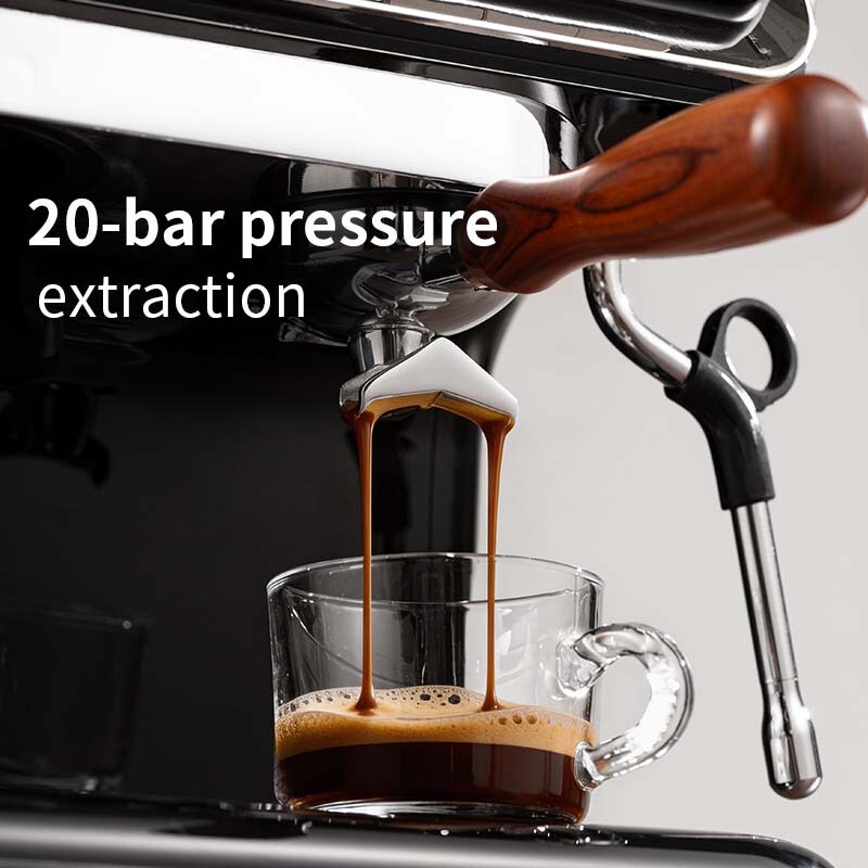 Integrated Semi-Automatic Espresso Machine with Grinder for Company Gatherings