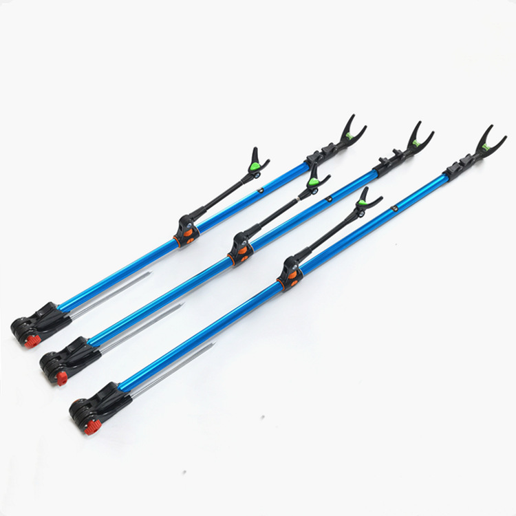 Aluminum aluminum fishing rod bracket turbine can retractable and…