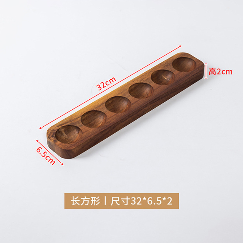 日式相思木托盘云朵形茶盘茶水防烫木质餐托盘蛋糕点心木制小盘子|undefined