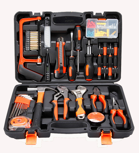 Gift household tool set Komax hardware tool box electrician woodworking repair hand tool set