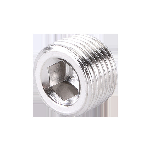 TP pneumatic brass threaded hexagonal plug screw plug plug pipe plug plug bulkhead 6 4 3 2 1 minute tooth 1 inch