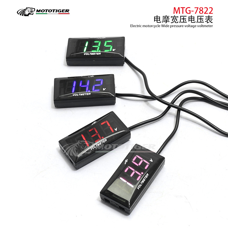 オートバイの電気自動車の電圧計の部品は12v-150v液晶を改造して電子時計の電動の電動のモーターを表示して通用します。