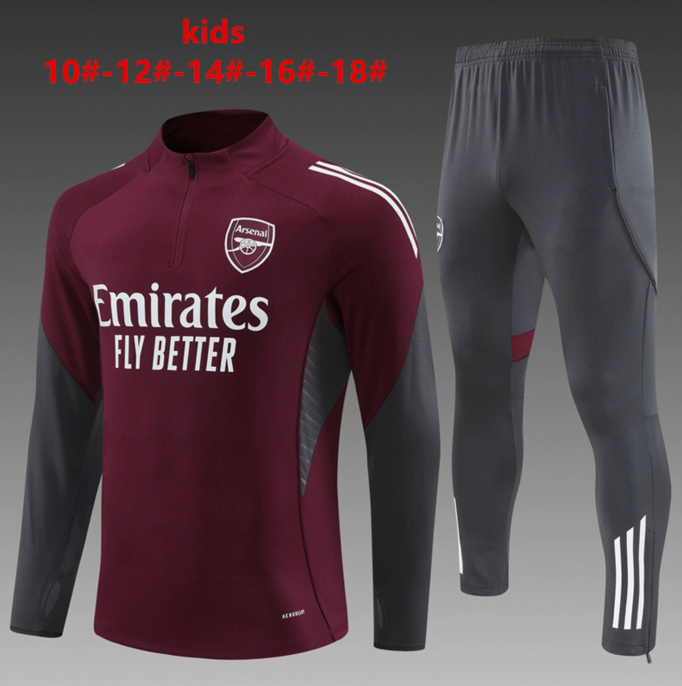 Бразильская тренировочная спортивная экипировка Barcelona Arsenal Tottenham Napoli Feyenoord AC детская с длинным рукавом костюм