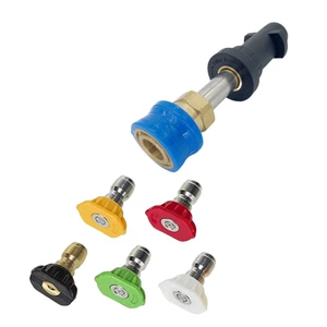 Təmizləyici maşın Yili Green Field Karcher yüksək təzyiqli su tapançası adapteri K2~K7 seriyası 1/4 sürətli ucluq