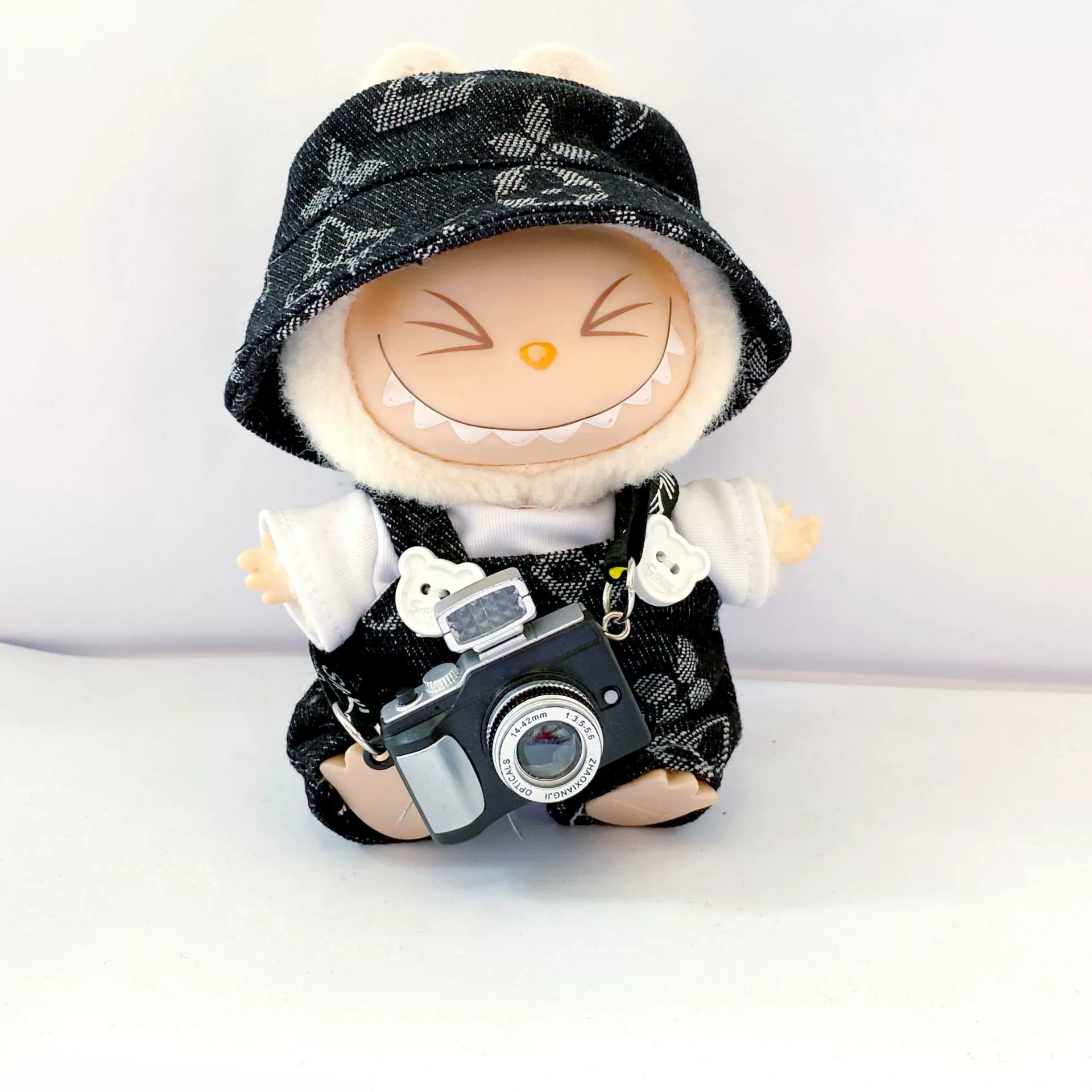 Doll plastic, overall for dressing up, second generation, children's clothing