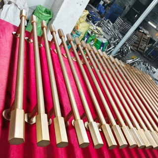 酒店大门拉手中式木门把手高端会所大拉手玻璃门拉手