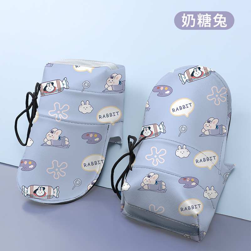 여름 스타일 - 용골 장갑 - 토피 토끼 - 짧은 스타일