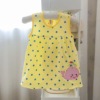 Sling, sleevless dress girl's, baby dress