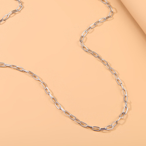 European and American cross-border new product trendy fashion alloy chain pendant waist chain casual sexy simple body chain