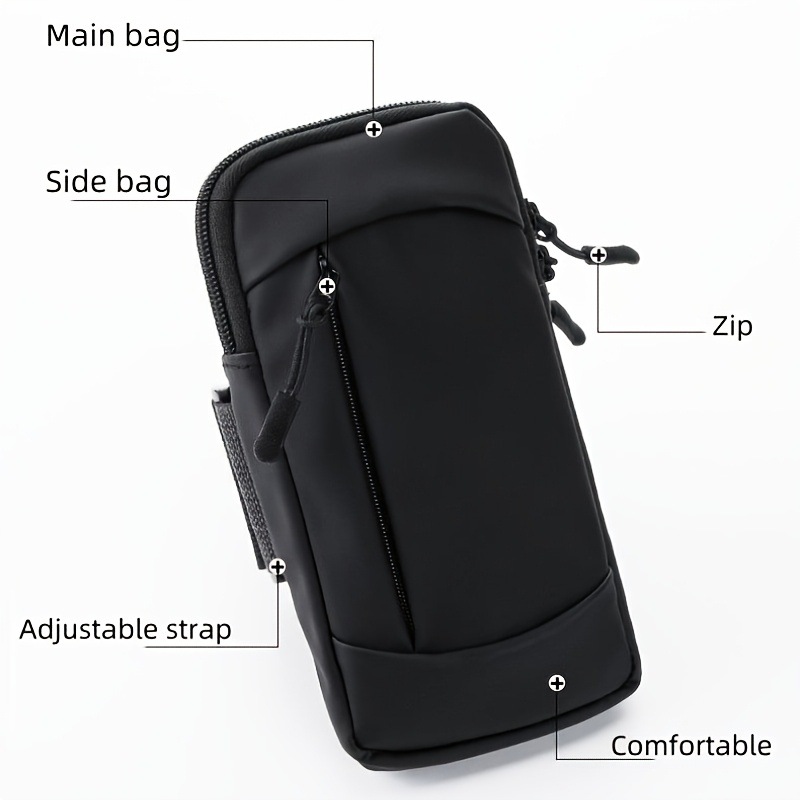 2026 Cross-border Exclusive Supply Of Lightweight Sports Arm Bags, Unisex Running Phone Pouches, Waterproof Wrist Bags For_desvips.com