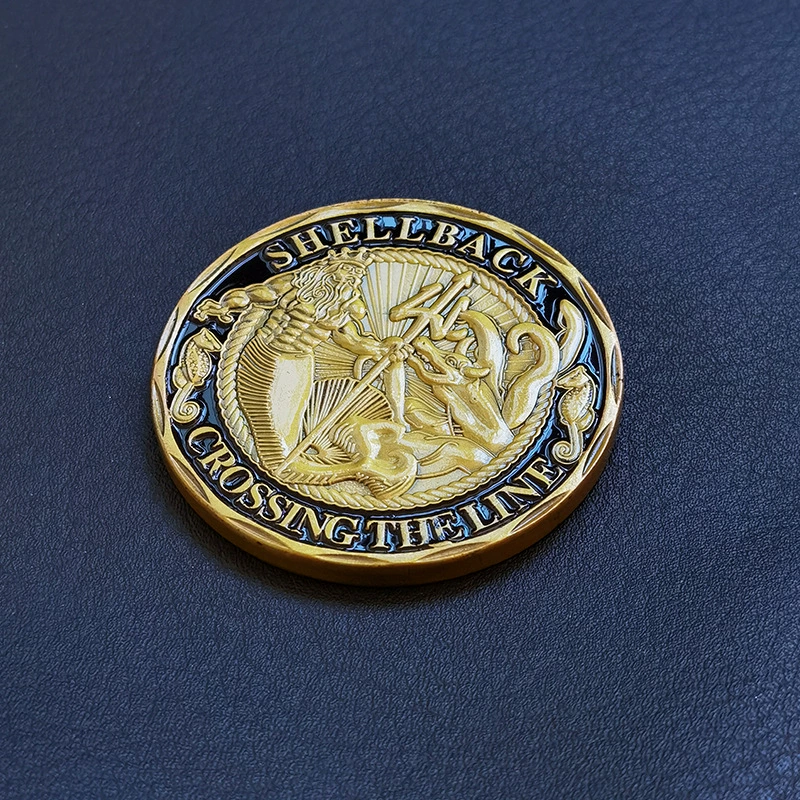 Naval Sailor Memorial Medal Graduation Commemorative Employment and Operation Ceremony for Badge Competition Awards