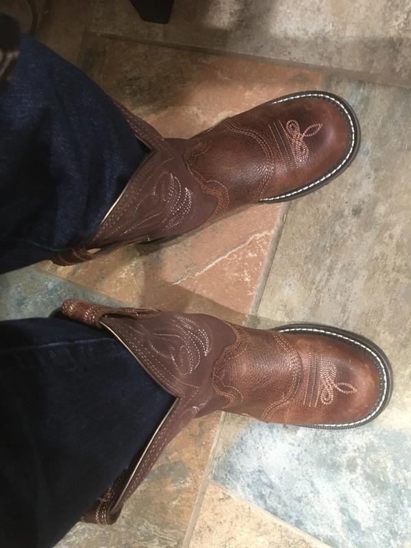 Vyšívané kovbojské boty Podzimní a zimní kožené boty Dámské kozačky do půli lýtek_voghion.com