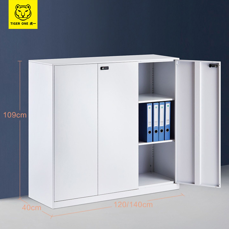 Huyi furniture File Cabinet Office low cabinet iron cabinet staff station table side cabinet locker partition cabinet password lock