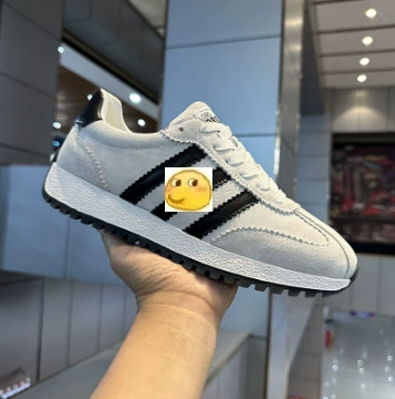 Red Red Founge толстая подошва с тремя полосами маленькие белые туфли мужской осенью и зимой 2024 новая матовая повседневная обувь мужской спортивной обуви