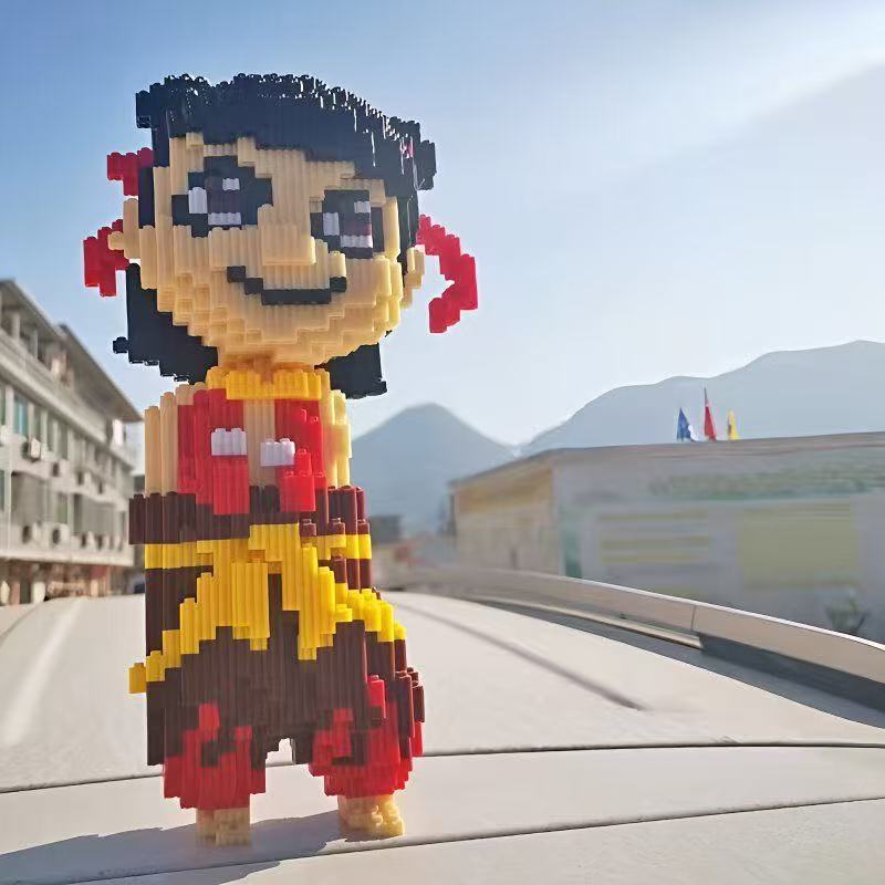 나타 + 빌딩 블록 해머