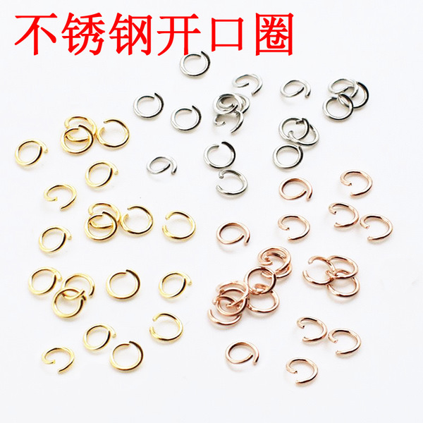 rings for jewelry and fashion accessories stainless steel