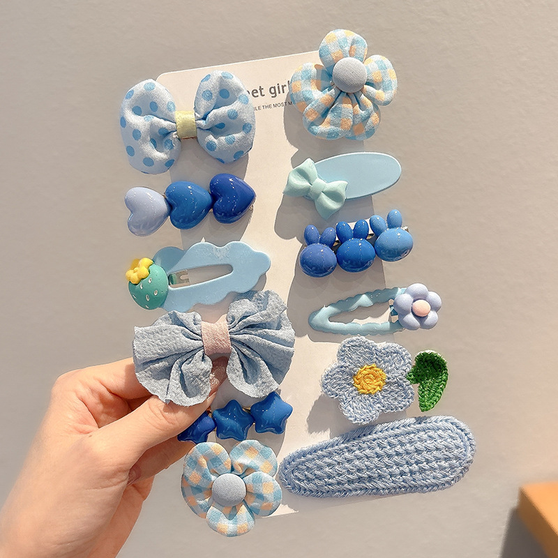 Peel de peluche para niños BB clip clip de peluche clip lateral para niñas lindas niñas toque de pelo para bebés